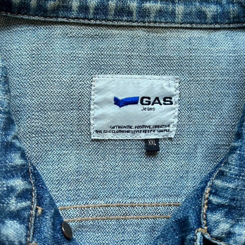 Gas Denim Vintage Faded Jacket - Picture 2 of 5